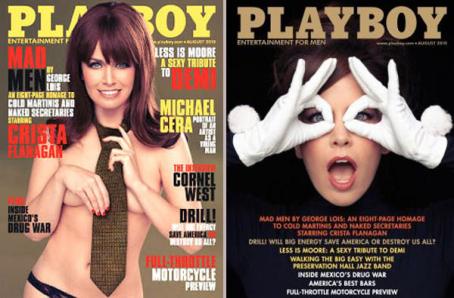 Flanagan playboy pics crista US Playboy