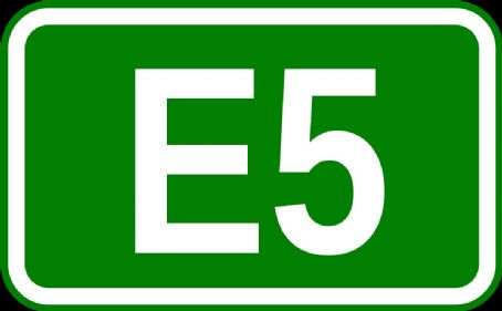 European route E5