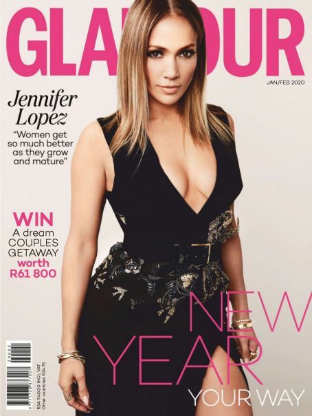 Jennifer Lopez Glamour Magazine January 2020 Cover Photo South