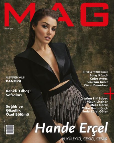 Hande Erçel - Mag Magazine Cover [Turkey] (December 2020)