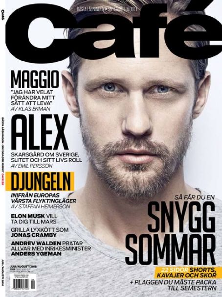 Cafe Magazine Cover [Sweden] (July 2016)