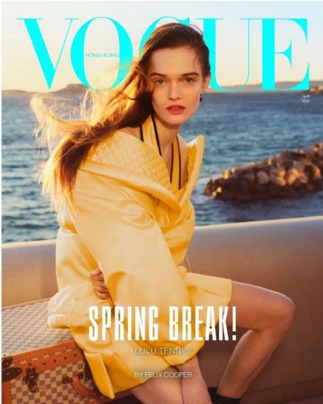 Lulu Tenney - Vogue Magazine Pictorial [Hong Kong] (April 2024) - FamousFix