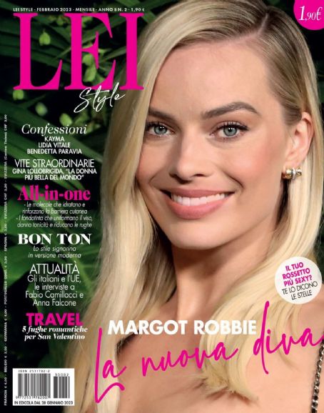 Margot Robbie - Lei Style Magazine Cover [Italy] (February 2023)