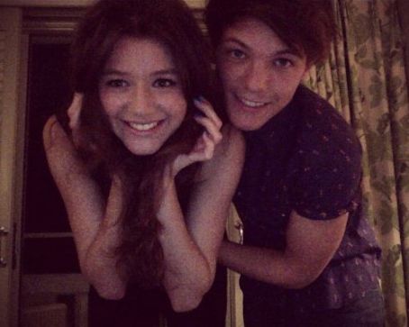 Louis Tomlinson and Eleanor Calder