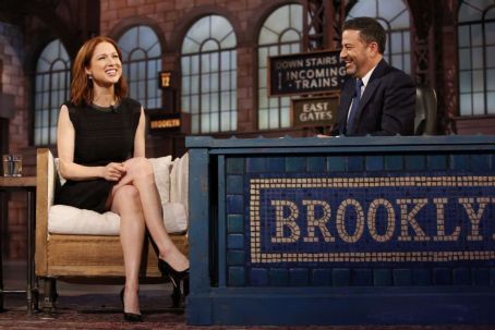 Ellie Kemper – Visits Jimmy Kimmel Live! in Hollywood