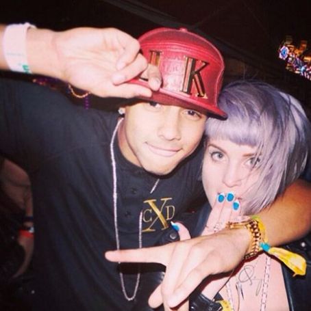 Quincy Brown and Kelly Osbourne