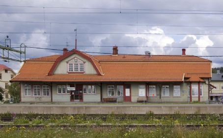 Bräcke railway station
