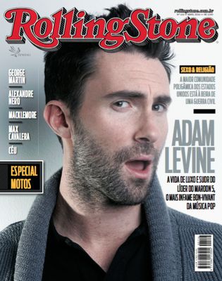 Adam Levine - Rolling Stone Magazine Cover [Brazil] (March 2016)