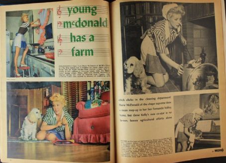 Marie McDonald - Movie Life Magazine Pictorial [United States] (June 1947)