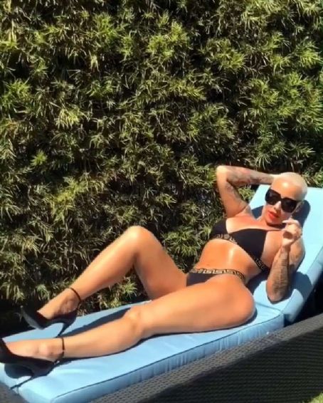 Amber Rose in Bikini – Instagram