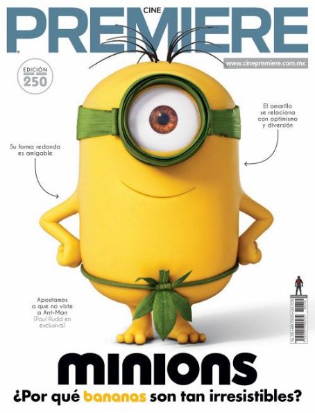 Minions, Cine Premiere Magazine July 2015 Cover Photo - Mexico