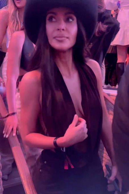 Kim Kardashian – Seen at Michael Rubin’s Fanatics party in Las Vegas