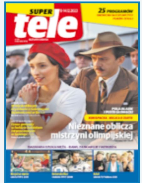 Piotr Glowacki, Pola Blasik, Super Tele Magazine 08 December 2023 Cover ...