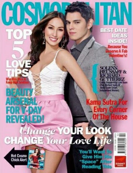 Solenn Heussaff, Cosmopolitan Magazine February 2011 Cover Photo ...