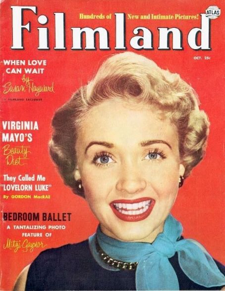 Jane Powell, Filmland Magazine October 1952 Cover Photo - United States