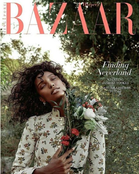 Jasmine Tookes, Harper's Bazaar Magazine August 2020 Cover Photo ...