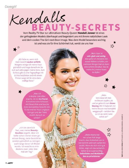 Kendall Jenner - Joy Magazine Pictorial [Germany] (January 2023)