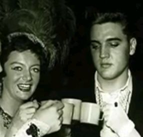 Elvis Presley and Cassandra Peterson