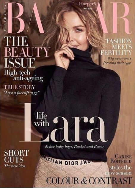Lara Bingle, Harper's Bazaar Magazine May 2017 Cover Photo - Australia
