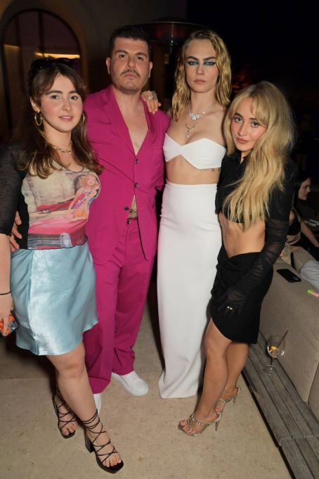 Sabrina Carpenter – attends an intimate dinner hosted by Mônot at Villa Bagatelle on in Cannes