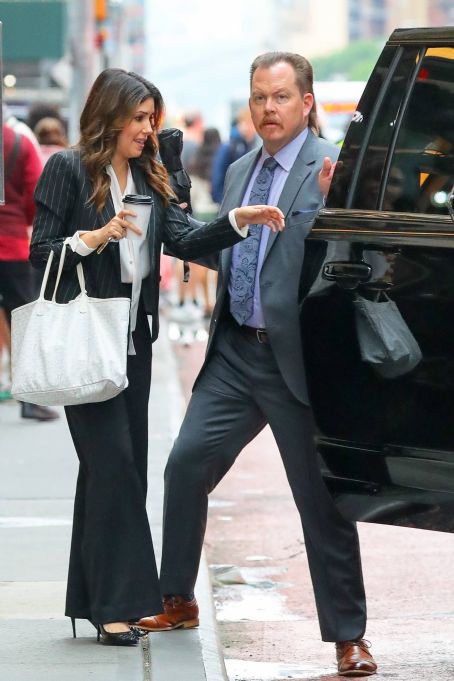 Camille Vasquez – Arriving at the UBS building for a meeting in New York