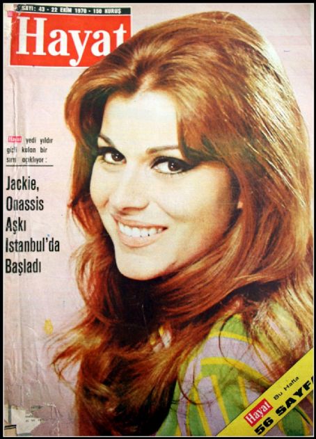 Maria Latour, Hayat Magazine 22 October 1970 Cover Photo - Turkey