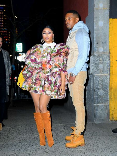 Nicki Minaj – Seen at the Marc Jacobs fashion show in New York City