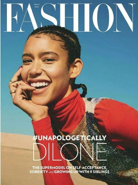 Dilone, Fashion Magazine March 2022 Cover Photo - Canada