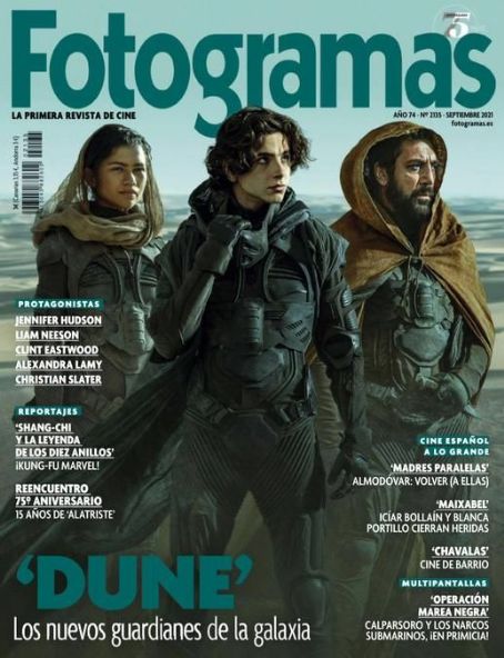 Timothée Chalamet - Fotogramas Magazine Cover [Spain] (September 2021)