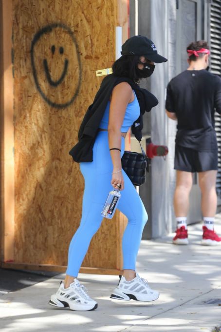 Vanessa Hudgens – In yoga outfit seen after workout in West Hollywood ...