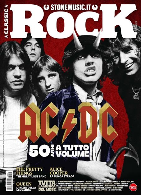 Bon Scott, Angus Young, Cliff Williams, AC/DC, Malcolm Young, Phil Rudd ...