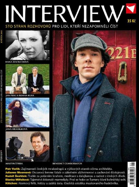 Benedict Cumberbatch - Interview Magazine Cover [Czech Republic] (May 2015)