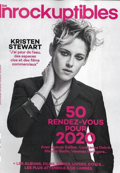 Kristen Stewart - les inrockuptibles Magazine Cover [France] (8 January 2020)