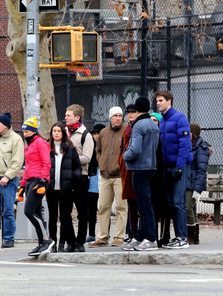 Taylor Swift and Joe Alwyn with friends in West Village, New York