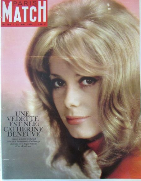 Catherine Deneuve - Paris Match Magazine Cover [France] (23 May 1964)