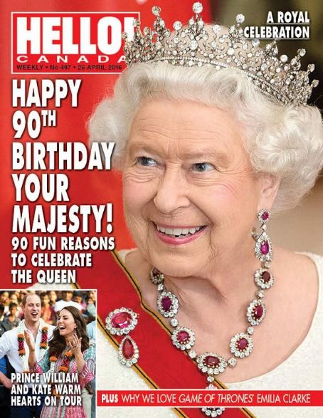 magazine HELLO June 2016 QUEEN ELIZABETH II AT 90 BIRTHDAY CELEBRATIONS
