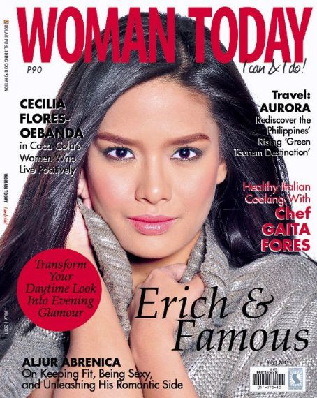 Erich Gonzales - Woman Today Magazine Cover [Philippines] (July 2011)