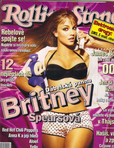 Britney Spears Rolling Stone Magazine January 2000 Cover Photo Czech Republic 