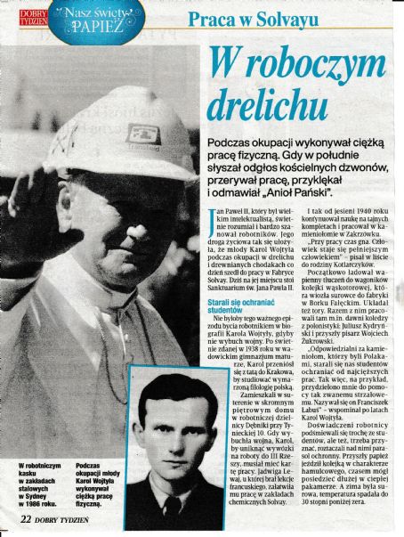 Pope John Paul II - Dobry Tydzień Magazine Pictorial [Poland] (17 March 2025)