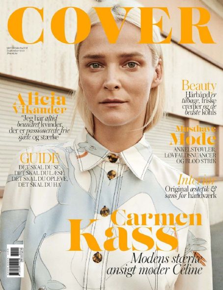 Carmen Kass - Cover Magazine Pictorial [Denmark] (September 2015 ...