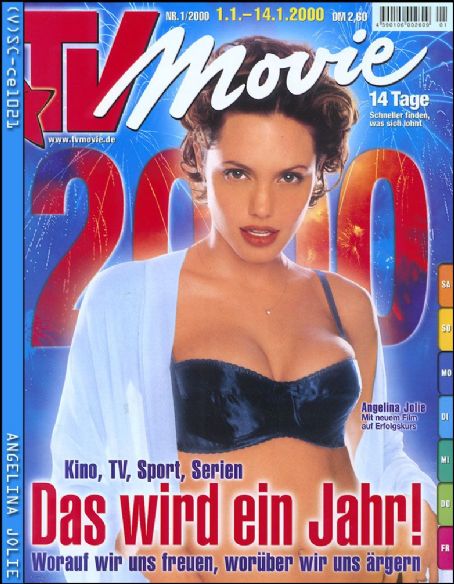 Angelina Jolie - TV Movie Magazine Cover [Germany] (1 January 2000)