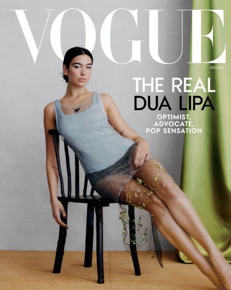 Dua Lipa, Vogue Magazine July 2022 Cover Photo - United States