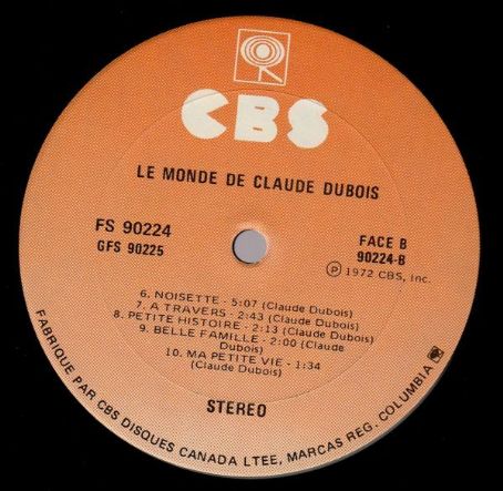 Le Monde De Claude Dubois