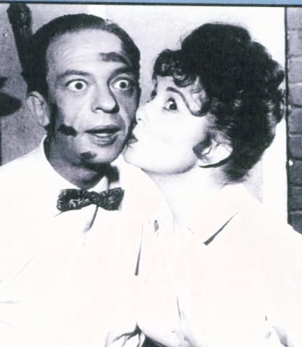 Betty Lynn and Don Knotts