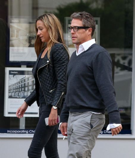 Hugh Grant and Anna Elisabet Eberstein