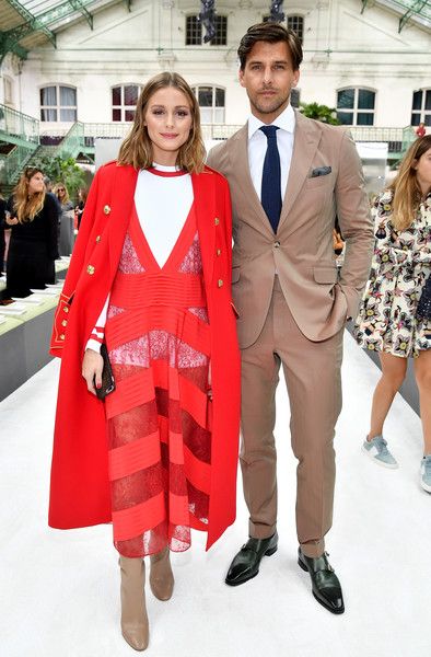 Olivia Palermo: attend the Valentino show as part of the Paris Fashion Week Womenswear Spring/Summer 2018 in Paris