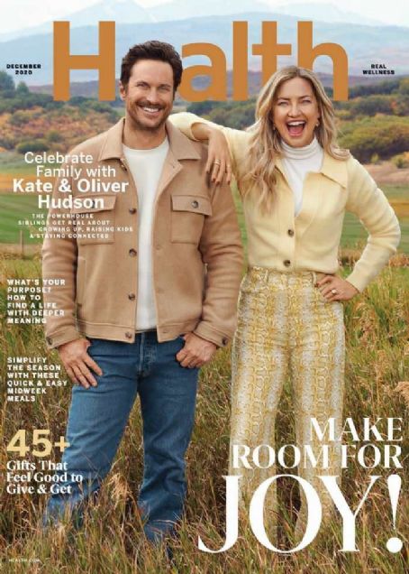 Kate Hudson - Health Magazine Cover [United States] (December 2020)