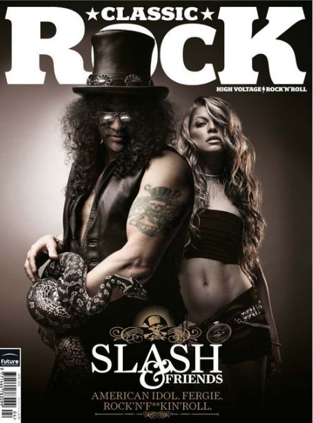 Slash - Classic Rock Magazine Cover [United Kingdom] (April 2010)
