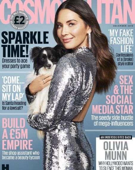 Olivia Munn - Cosmopolitan Magazine Cover [United Kingdom] (December 2018)
