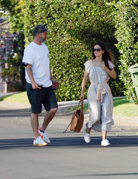 Rachel Bilson – With a mystery man and some friends in Hollywood